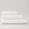 Barcelona Textured Cotton Hand Towel White
