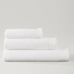 Barcelona Textured Cotton Bath Sheet White