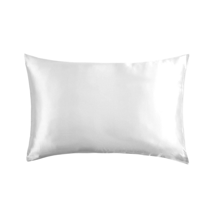Whisper Soft Pure Indulgence Satin Pillowcase - White